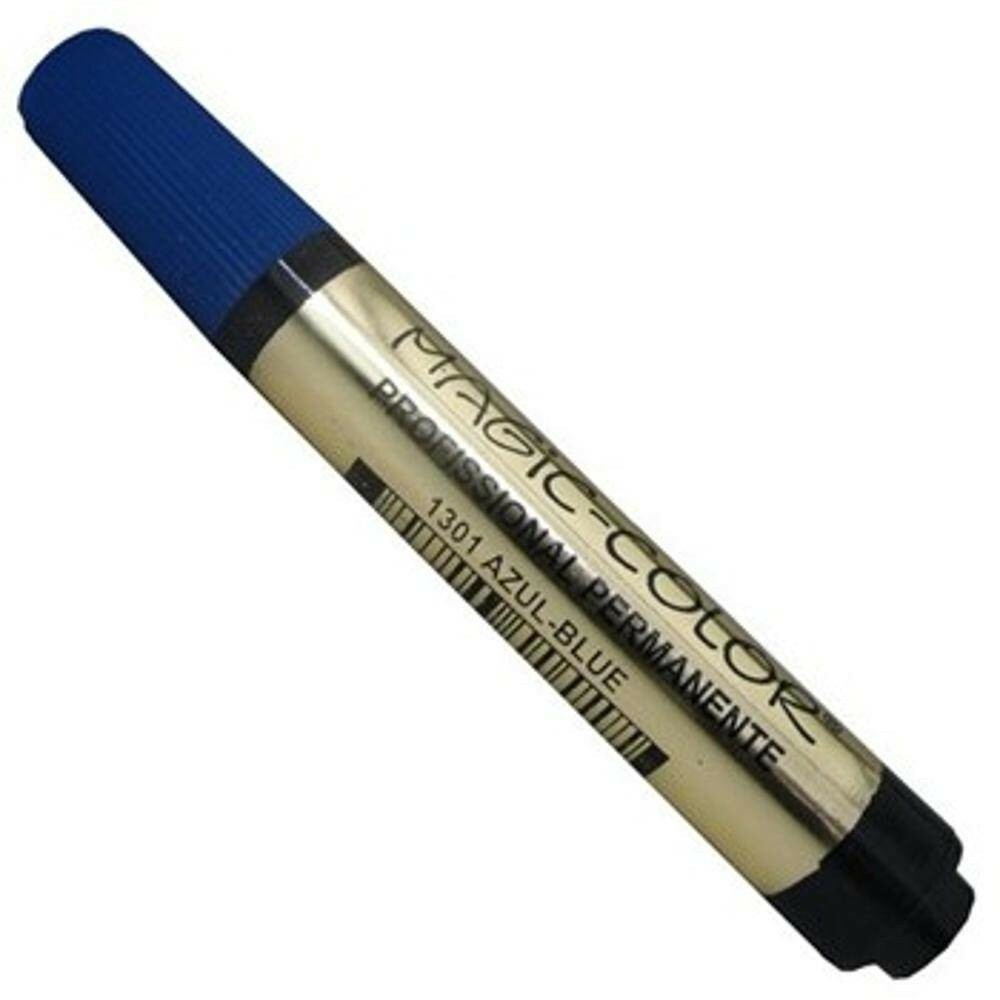 Marcador Magic Color Permanente - Azul Marcador Magic Color Permanente - Azul