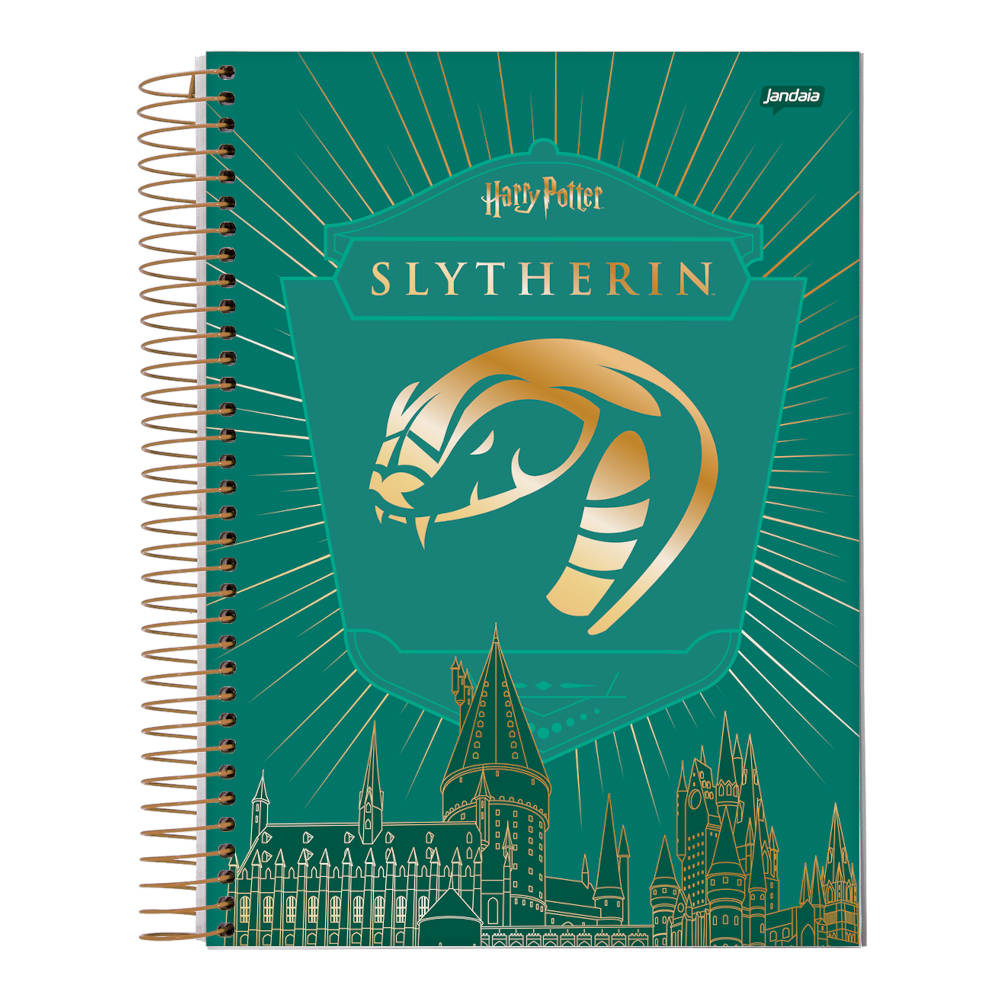Caderno Espiral Universitário Grande Capa Dura 160 Folhas 10 Matérias Harry Potter - Estampas Sortid Caderno Espiral Universitário Grande Capa Dura 160 Folhas 10 Matérias Harry Potter - Estampas Sortid