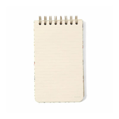 Bloco Espiral Wire-O Pautado – Quintal Literário – Livraria