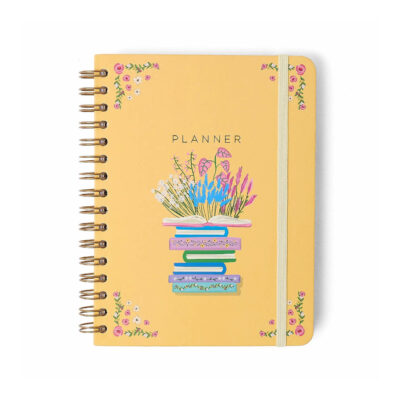 Planner Espiral Permanente - Quintal Literário - Contos