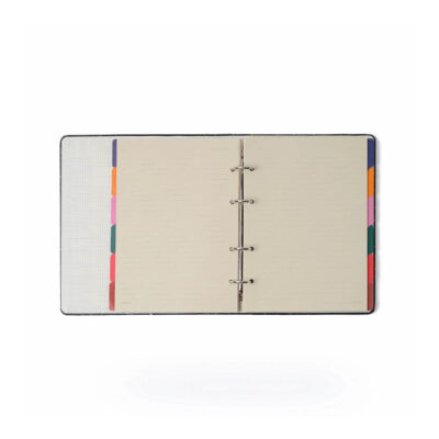 Fichário Caderno Argolado Criativo Pautado – Quintal Literário – Livraria