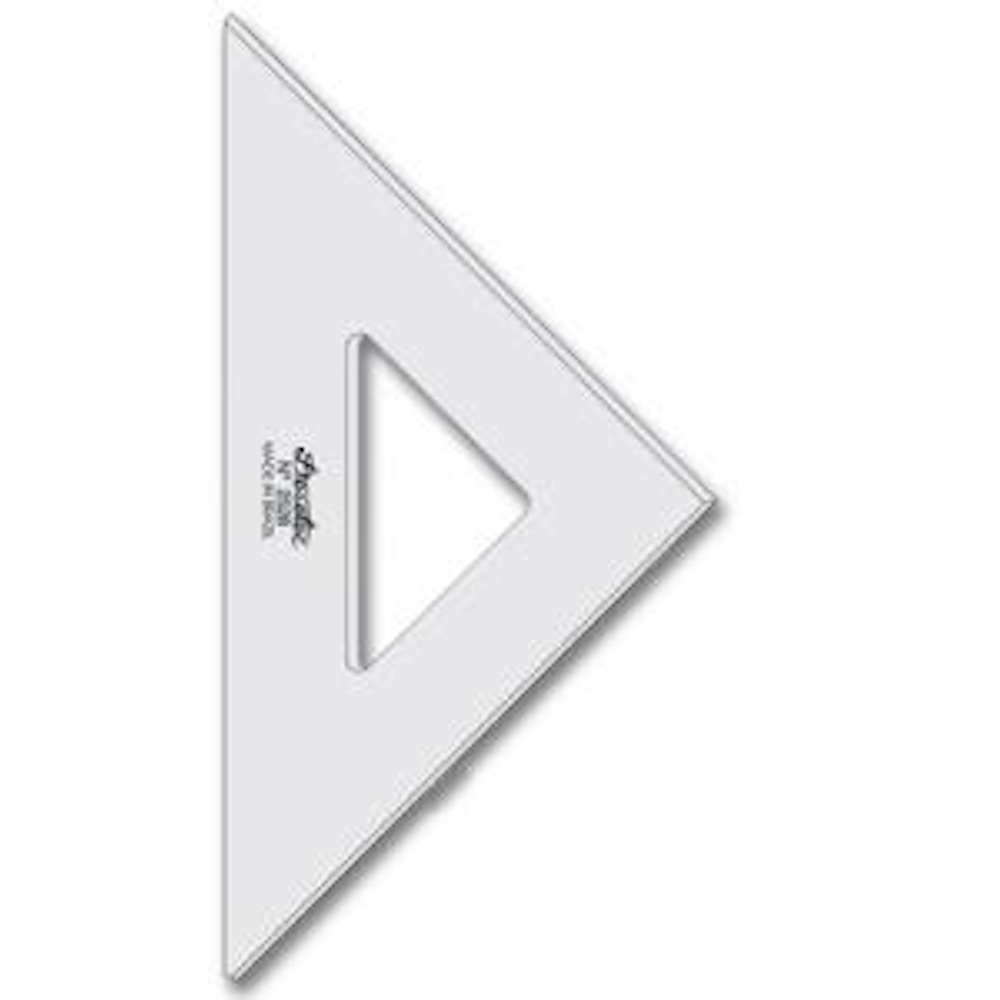 Esquadro 45 Graus 21cm - Sem Escala Esquadro 45 Graus 21cm - Sem Escala