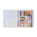 Caderno Organizador Espiral Pautado & Pontado A5 - Frutare - Limão Siciliano