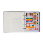 Fichário Caderno Argolado Criativo Pautado - Trancoso - Azul