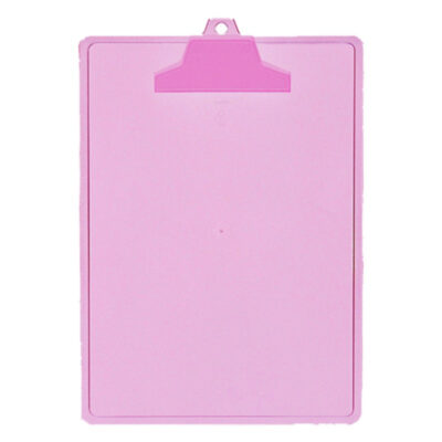 Prancheta Fibra A4 Pop Com Prendedor PlÁstico - Rosa Prancheta Fibra A4 Pop Com Prendedor PlÁstico - Rosa