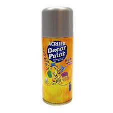 Tinta Spray Decor Paint 150ml -  prata L