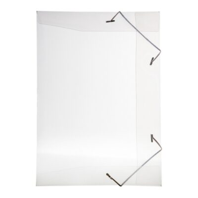 Pasta Com Elastico 1/2 Oficio - Incolor