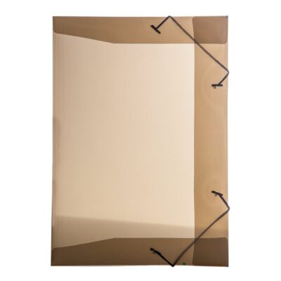 Pasta Com Elastico 1/2 Oficio Fume