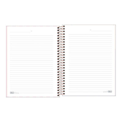 Caderno Espiral Colegial Médio Capa Dura Com 80 Folhas Soho – Estampas Sortidas