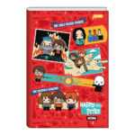 Caderno Brochura Costurado Sem Mola Universitário Grande Capa Dura 96 Folhas Harry Potter - Estampas