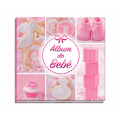 Álbum Do Bebê - Rosa Álbum Do Bebê - Rosa