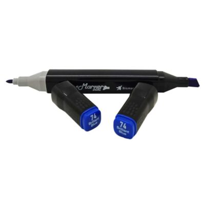 Marcador Permanente 2 Pontas - Brilliant Blue