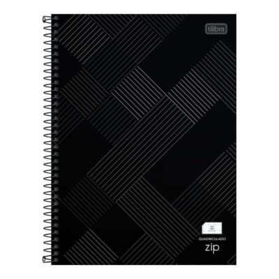 Caderno Espiral Universitário Grande Capa Dura 80 Folhas Quadriculado 7x7mm - Cores Sortidas