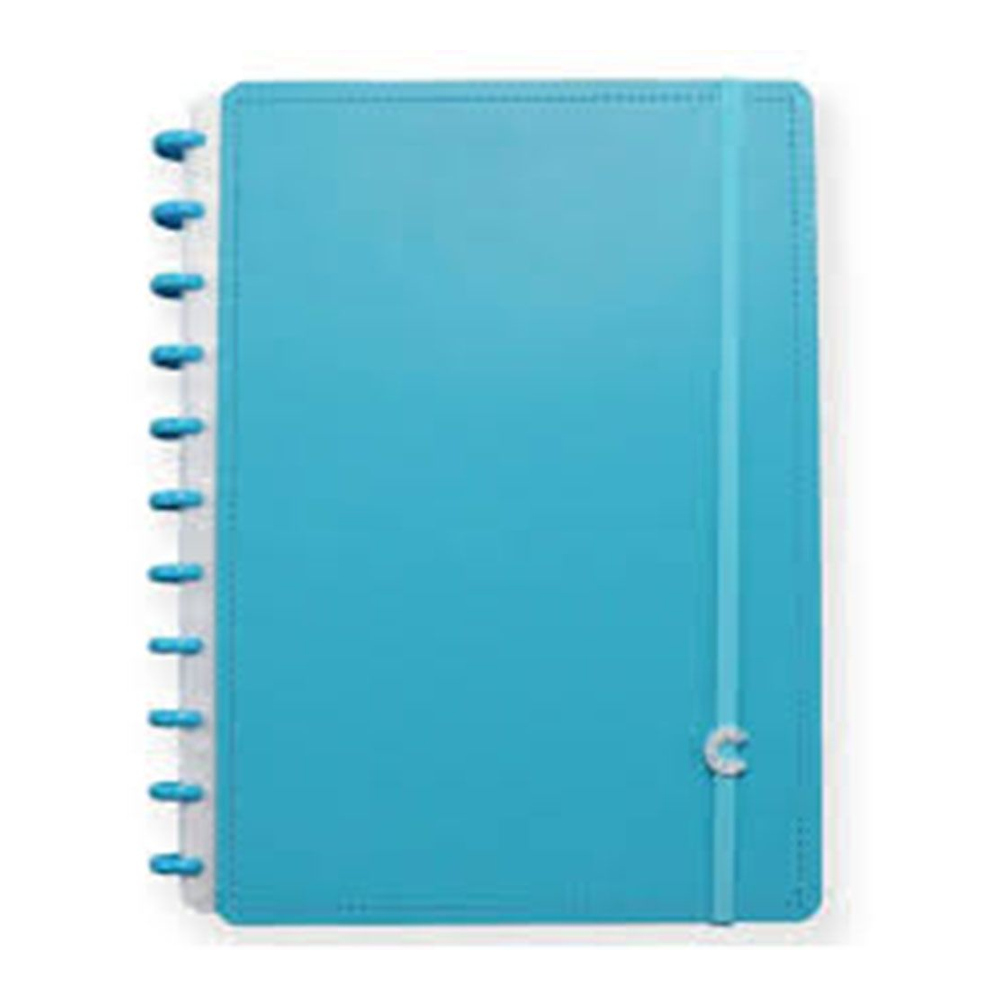 Caderno Inteligente Universitário Grande Espiral Com 80 Folhas - All Blue Caderno Inteligente Universitário Grande Espiral Com 80 Folhas - All Blue