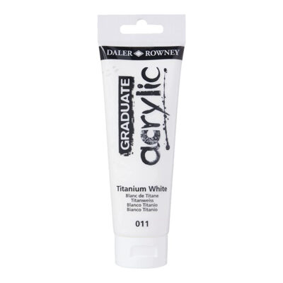 Tinta Graduate Acrílica 120ml - Mixing Branca