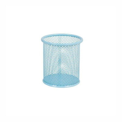 Porta Caneta/Lápis Aramado - Azul Pastel