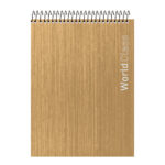Caderno Espiral Universitário Vertical Com 80 Folhas World Class - Cores Sortidas