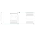 Caderno Espiral Meia Pauta Capa Dura 40 Folhas Pauta Ampliada Neuro - Cores Sortidas