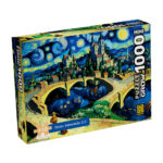 Quebra-Cabeça Com 1000 Peças Mini - Noite Estrelada 2.0