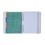 Caderno Organizador Espiral Duo Pautado & Pontado A5 - Lagoa - Pedalinho