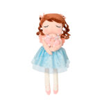 Boneca Angela Fada Happiness Maya - Com Caixa