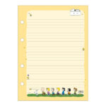 Refil Tiliflex Para Caderno Argolado Colegial 80 Folhas - Snoopy