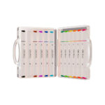 Marcador Criativo Flow Com 12 Cores