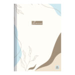 Caderno 1/4 Pequeno Brochura Costurado Sem Mola Capa Dura 80 Folhas Lumine - Estampas Sortidas