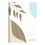 Caderno 1/4 Pequeno Brochura Costurado Sem Mola Capa Dura 80 Folhas Lumine - Estampas Sortidas