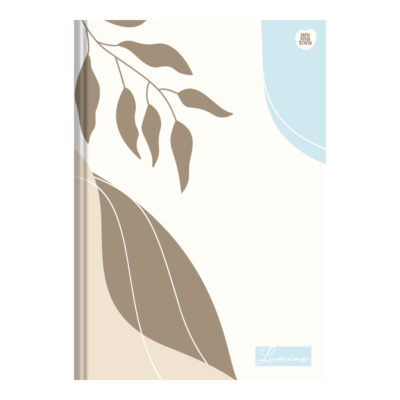 Caderno 1/4 Pequeno Brochura Costurado Sem Mola Capa Dura 80 Folhas Lumine – Estampas Sortidas