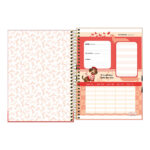Caderno 1/4 Pequeno Espiral Capa Dura 80 Folhas Brownie - Estampas Sortidas