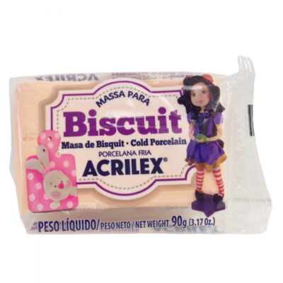 Massa Para Biscuit 90g - Pêssego