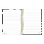 Caderno 1/4 Pequeno Espiral Capa Dura 80 Folhas West Village - Cores Sortidas