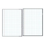Caderno Espiral Universitário Grande Capa Dura 96 Folhas Quadriculado 7x7mm D+ : Estampas Sortidas