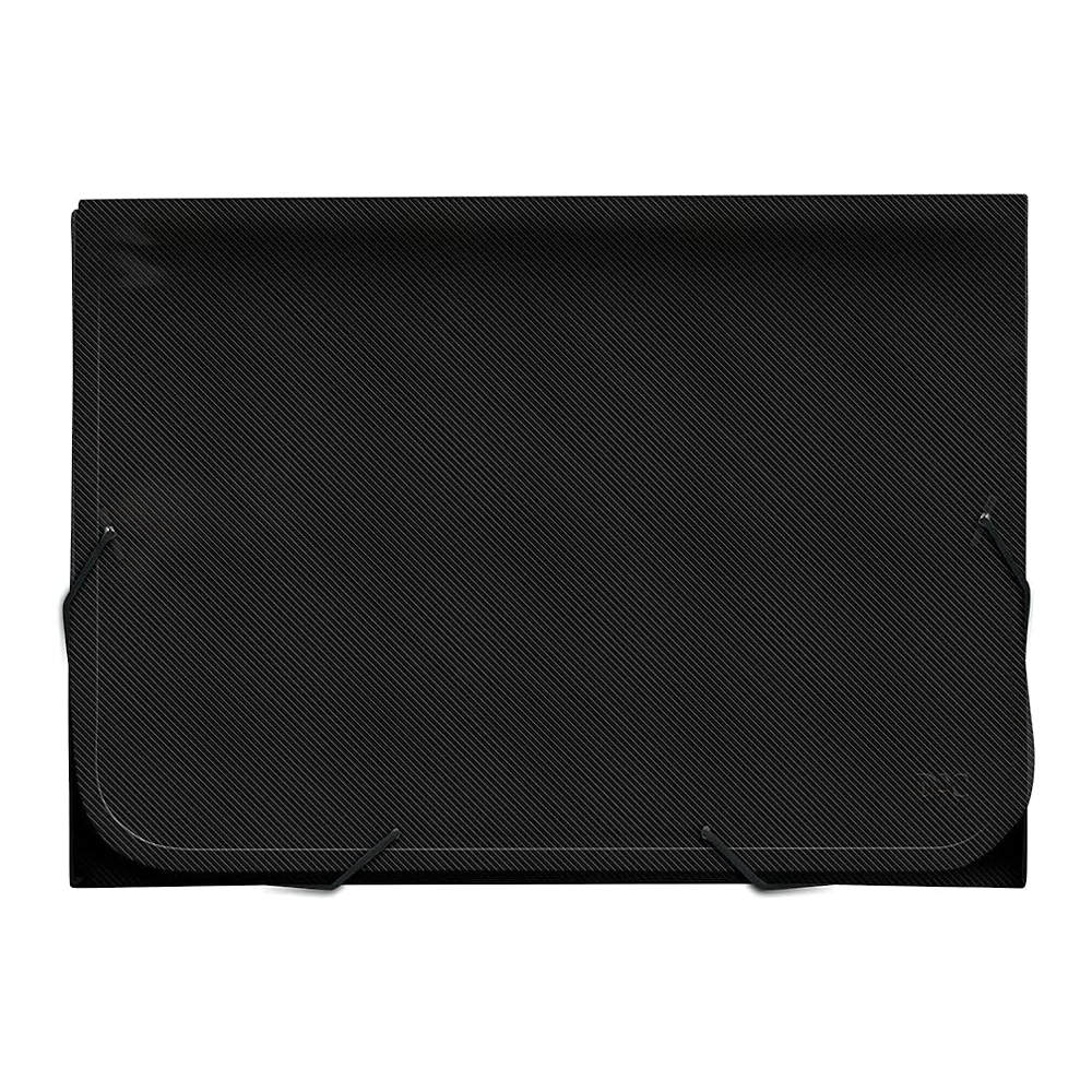 Pasta Sanfonada A4 Com 12 Divisórias - Preto Pasta Sanfonada A4 Com 12 Divisórias - Preto