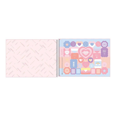 Caderno De Cartografia E Desenho Espiral Happy – Cores Sortidas