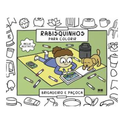 Rabisquinhos Para Colorir - Brigadeiro E Paçoca