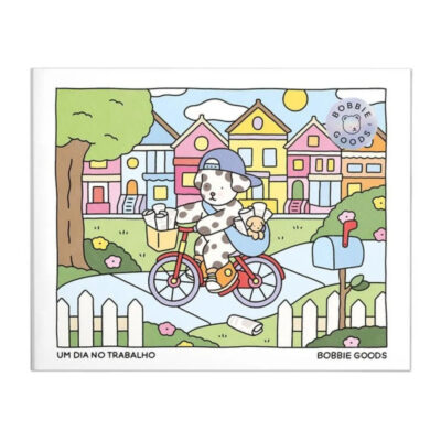 Bobbie Goods Um Dia No Trabalho - Livro De Colorir