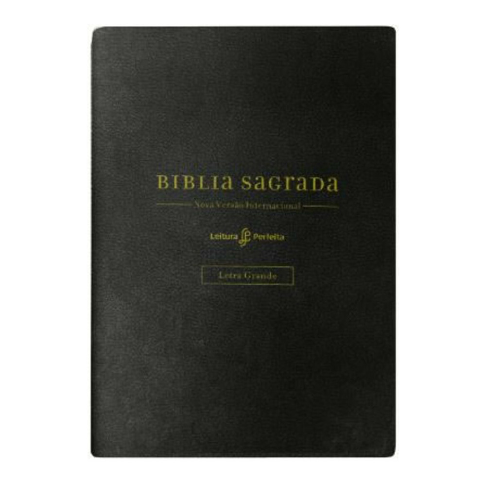 Bíblia Nvi Com Espaço Para Anotações, Letra Grande, Capa Luxo Preta, Leitura Perfeita Bíblia Nvi Com Espaço Para Anotações, Letra Grande, Capa Luxo Preta, Leitura Perfeita