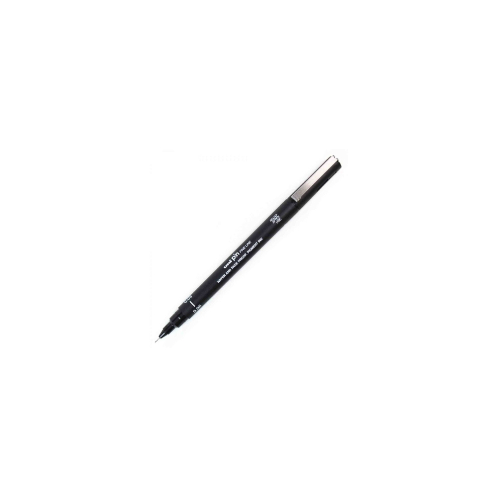 Caneta Uni Pin 0.05mm - Preta Caneta Uni Pin 0.05mm - Preta