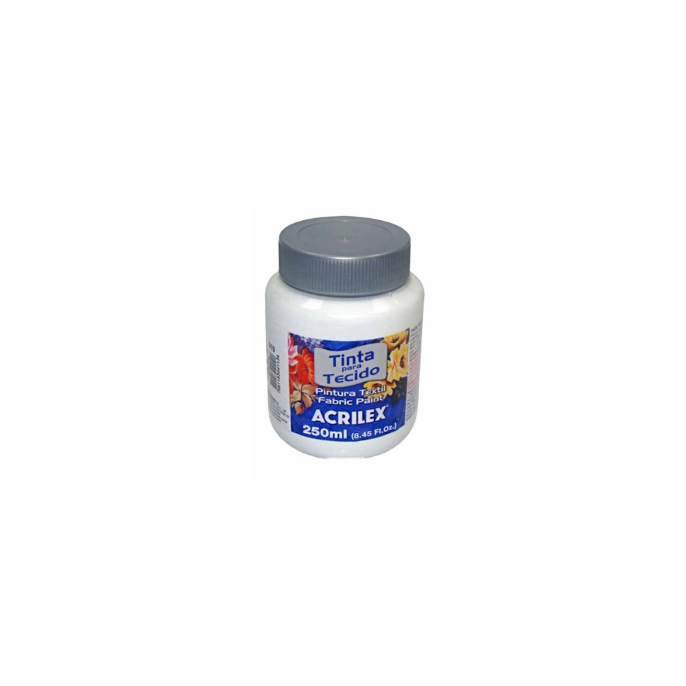 Tinta Tecido 250ml - Branca Tinta Tecido 250ml - Branca