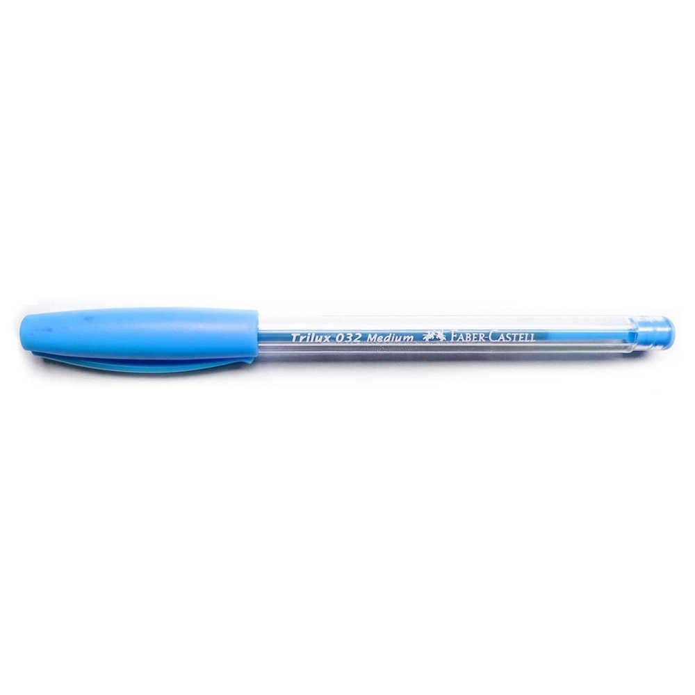 Caneta EsferogrÁfica Trilux 032 Medium - Azul Claro Caneta EsferogrÁfica Trilux 032 Medium - Azul Claro
