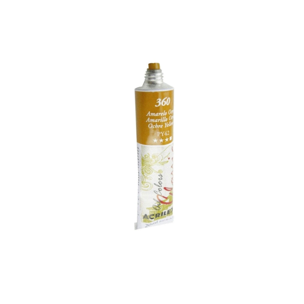 Tinta Óleo 20ml - Amarelo Ocre Tinta Óleo 20ml - Amarelo Ocre