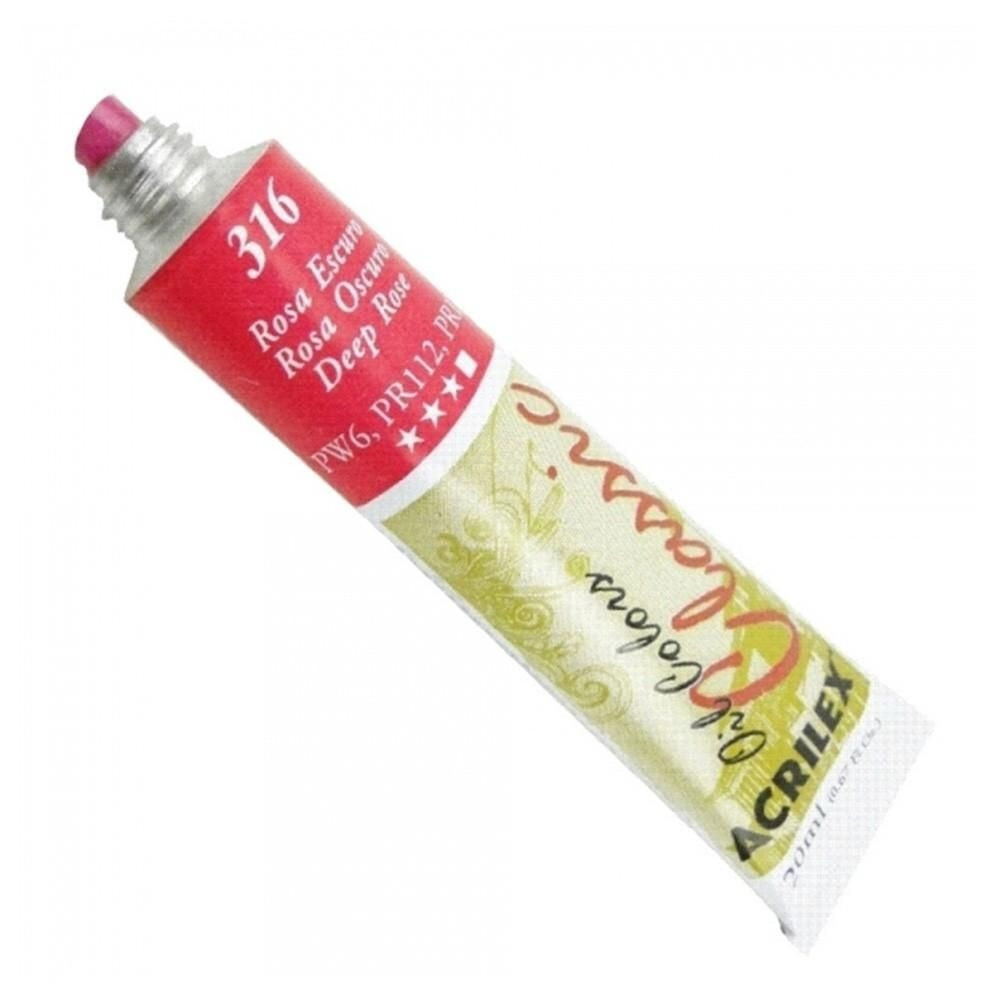 Tinta Óleo 20 Ml - Rosa Escuro Tinta Óleo 20 Ml - Rosa Escuro