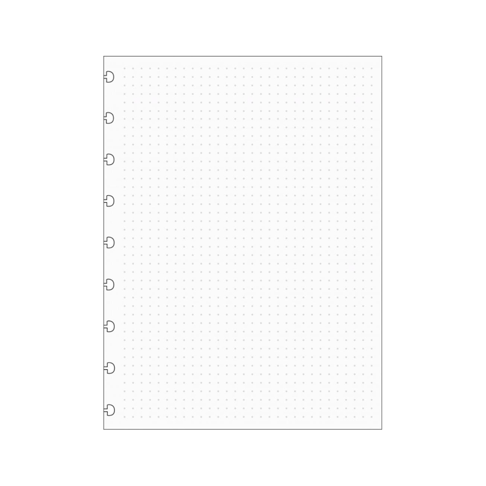 Refil Caderno Pontilhado Com 30 Folhas Refil Caderno Pontilhado Com 30 Folhas