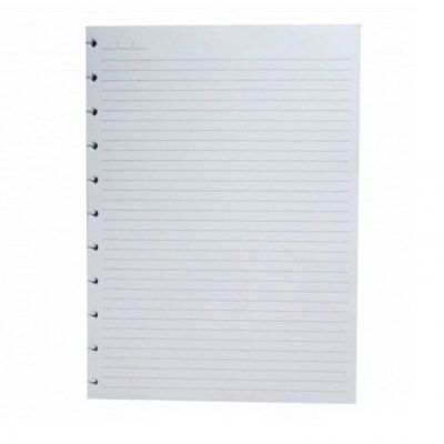 Refil Caderno Pautado Com 50 Folhas 200x275mm