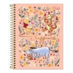 Caderno Espiral Colegial Médio Capa Dura 80 Folhas Pooh - Estampas Sortidas Caderno Espiral Colegial Médio Capa Dura 80 Folhas Pooh - Estampas Sortidas