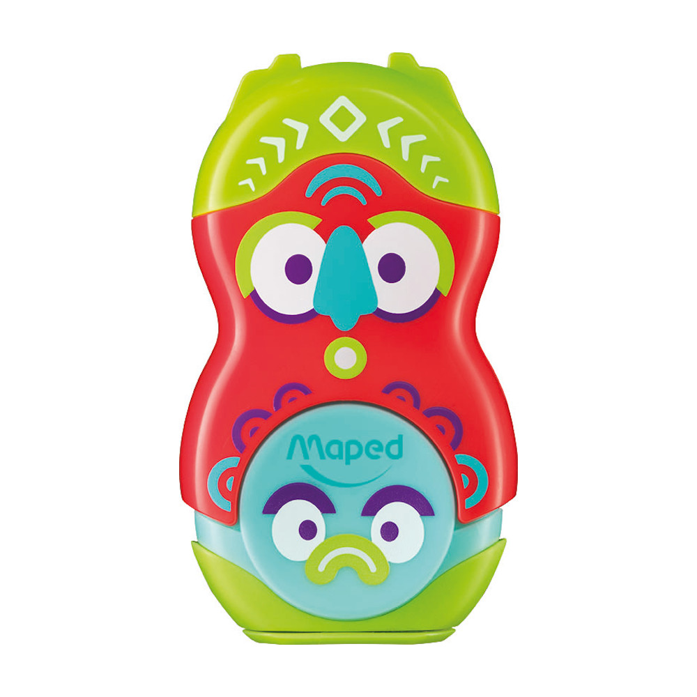 Apontador Loopy Com Borracha E Apontador - Cores/Estampas Sortidas Apontador Loopy Com Borracha E Apontador - Cores/Estampas Sortidas