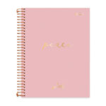 Caderneta Espiral Capa Dura 1/8  80 Folhas Sweetly - Cores Diversas