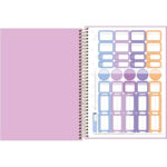 Caderno Espiral Universitário Grande Capa Plástica 80 Folhas Neon Connect - Cores Sortidas
